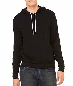 Bella hommes unisexe Poly-coton polaire pull à capuche 3719 unisexe éponge polaire pull à capuche - Product Image 4