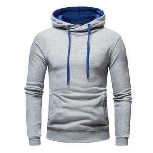 Top Selling Outdoor Comfortable Breathable Plain Hooded Pullover Satin <b>Lined</b> <b>Hoodie</b> With Drawstring Hood For <b>Men</b> - Product Image 5