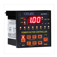 Contrôleur de facteur de puissance KVAR automatique à 6 étapes haute efficacité 93PFC APFC, relais haute fiabilité 240V-415V 45-65Hz
