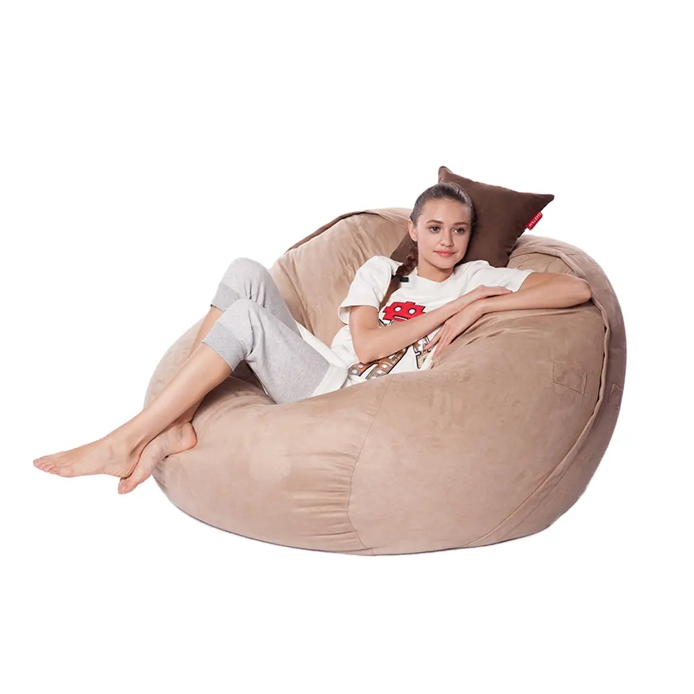 आरामदायक आधुनिक लाउंज अनुकूलित फैशनेबल निविड़ अंधकार बीन बैग सोफे कुर्सी