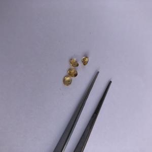 อัญมณีอัญมณีกึ่งมีค่าแบบเหลี่ยมเหลี่ยมเพชรพลอยธรรมชาติ2.25มม.,หินสำหรับทำเครื่องประดับ - Product Image 2