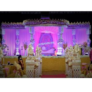 Maharaja Mandap para lugares de boda real, boda india, Taj Mahal Mandap, decoración de boda malaya, Kalyana Mandapam - Product Image 1