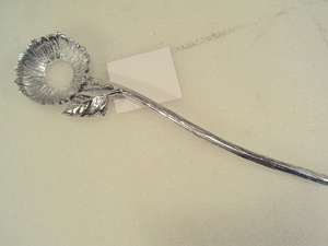 ชุดส้อมและช้อนสลัดทองเหลืองสีทองดีไซน์ไม่เหมือนใครมาใหม่ชุดช้อนและส้อมสำหรับตกแต่งโต๊ะดีไซน์ทันสมัย - Product Image 6