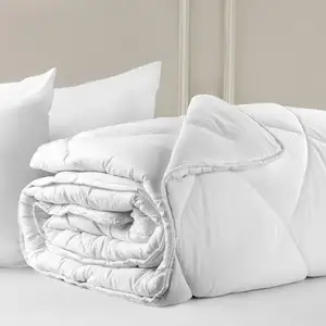 Удобное одеяло для домашнего использования в отеле, 100% хлопок или микрофибра, моющийся Прочный высококачественный одеяло