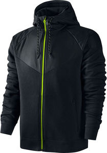 แจ็กเก็ตกันลมปรับแต่งได้แจ็กเก็ตผ้าโพลีเอสเตอร์/ ไนลอนแบบมีฮู้ดดีไซน์ใหม่ล่าสุด - Product Image 3