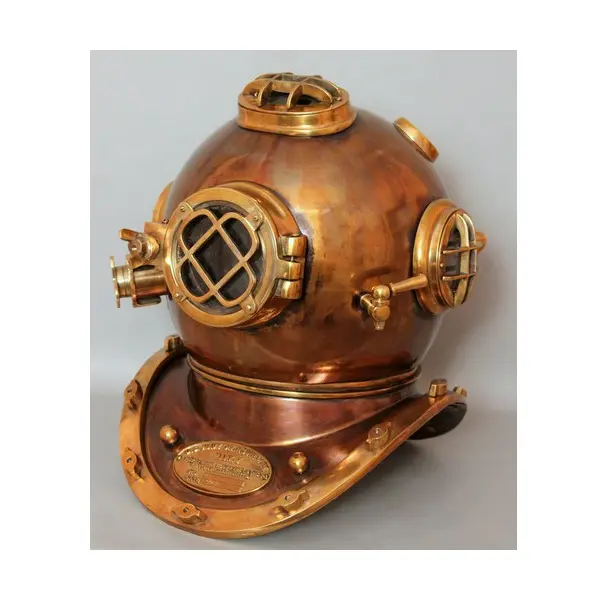 U.S NAVY MARK V SOLID STEEL HEAVY DIVING DIVERS HELMET IN WHOLESALE PRICE FROM INDIA TC 1026
