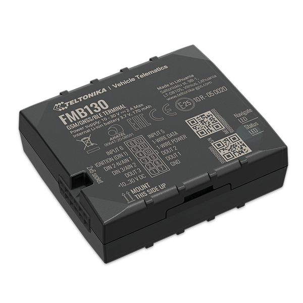 Mini Teltonika GPS Tracker FMB130-Portable Device for Motorcycle & Automotive Use 2-Year Warranty