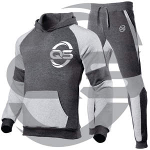 Survêtement de gymnastique 100% coton personnalisé pour hommes vente en gros ensemble de pantalons de jogging 2 pièces et vêtements pour les sports d'hiver - Product Image 5