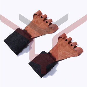 Empuñaduras de gimnasia de cuero/Protectores de Palma de cuero Empuñaduras de mano Guante Empuñaduras de gimnasia - Product Image 1