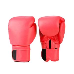 Guantes de boxeo duraderos personalizables Cómodos de cuero PU con características elásticas Ajuste universal Todos Los tamaños disponibles para deportes - Product Image 1