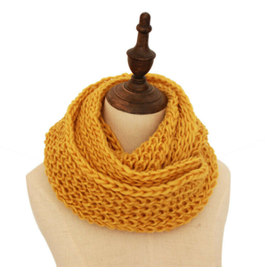 Fashion Warm New Custom Design 12 Colors Ribbed Crinkle <b>Hijab</b> Knitting Jacquard <b>Jersey</b> Cotton Scarf For Women - Product Image 1
