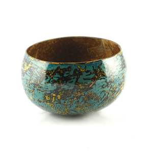 การออกแบบที่ไม่ซ้ำกันของกะลามะพร้าวชามเคลือบพิเศษกะลามะพร้าว - Product Image 1