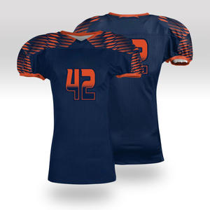 Ropa de fútbol americano, camisetas de fútbol de estilo americano con pantalones cortos - Product Image 6