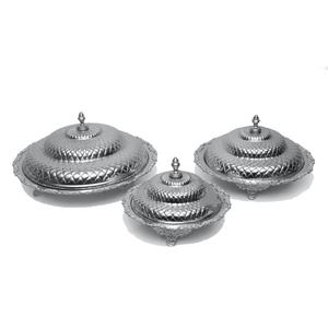 Bol de dates décoratif unique en laiton pour la maison hôtel restaurant et bol de vaisselle couleur dorée design tendance dates bols de service - Product Image 2