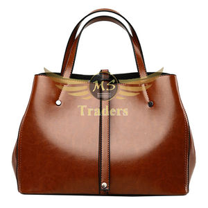 OEM barato de moda de color puro de las señoras de cuero de estilo italiano bolso de mano para la Mujer - Product Image 3