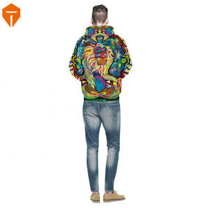 New Fashion Slim Fit <b>Thick</b> <b>fleece</b> Men Drawstring pullover Hoodie Men - Product Image 4