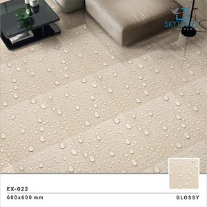 Nouvelles dalles de carrelage en porcelaine polie, design céramique avec aspect antidérapant, motif goutte d'eau, offre spéciale, carrelage en porcelaine - Product Image 2