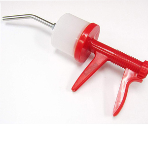 Fabrication en gros Meilleure qualité Pistolet automatique Drench Corps en métal Poignée en forme de V Instruments vétérinaires Buse en acier - Product Image 6