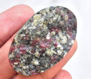 8 cabochons rouges naturels, amples, pour pendentifs de bijoux, cabine - Product Image 6