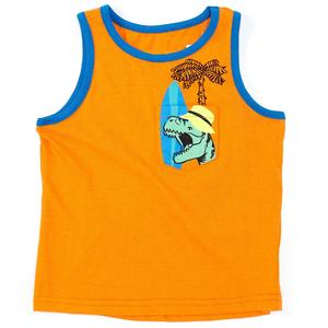 Usine en gros été garçons coton tricoté débardeur conception de dessin animé respirant confortable séchage rapide du Bangladesh - Product Image 5