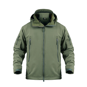 Veste coupe-vent respirante et écologique pour homme, fermeture éclair, polaire douce et chaude, col montant, tendance, vente chaude 100% - Product Image 5