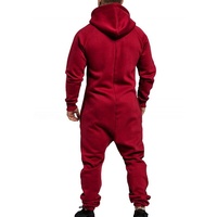 Combinaison à capuche en polaire unisexe pour homme, design 2 en 1, respirante, hiver, Just Essentials Bedlam