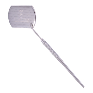 Extensión de pestañas espejo en agua Color arena con mango de acero inoxidable (izquierda) plaza Lash espejo para la extensión de pestañas - Product Image 2