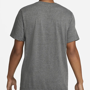 Haute qualité 100% coton unisexe grande taille Compression T-Shirts surdimensionné respirant solide motif impression personnalisée blanc en gros - Product Image 4