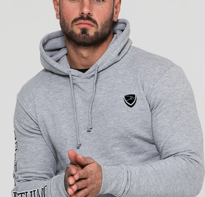 เสื้อฮู้ดดี้ผ้าโพลีเอสเตอร์/คอตตอนคุณภาพสูง ปี 2025 ทรงโอเวอร์ไซส์ แบบยูนิเซ็กซ์ สั่งทำได้ เสื้อฮู้ดดี้ผู้ชาย ทรงปกติ ทรงสลิม - Product Image 5