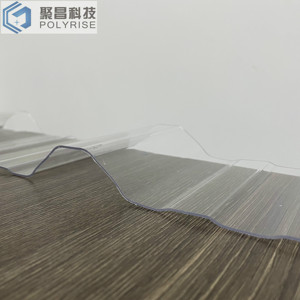 plastic roof covering corrugated polycarbonate sheet all season fire resistant