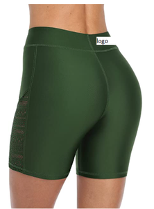 Women's Boardshort Swim Bottom Casual Quantity High Waisted Swimwear <b>Shorts</b> 82% Nylon, 18% Spandex Sourcing From Bangladesh - Product Image 4