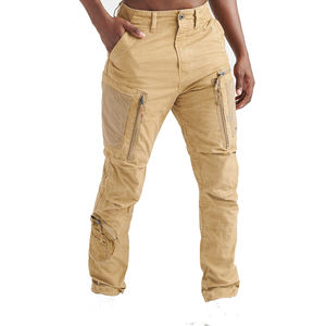 Pantalon Cargo pour hommes, poches avant, couleur de peau, pour adultes, vêtements de rue, personnalisés, offre spéciale, collection - Product Image 3