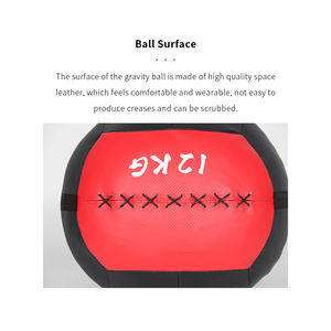 Non-Slip Rubber <b>Weighted</b> Fitness Medicine <b>Ball</b> Exercise Heavy Workout <b>Ball</b> - Product Image 6