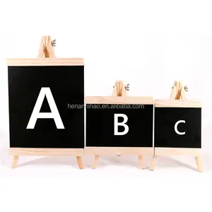 שולחן גיר לוח סימנים עם Stand מיני שולחן לוח סימן שחור לוח