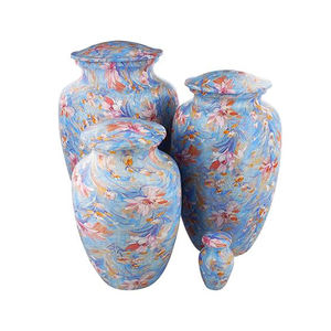 Luxe et Design Moderne Floral Imprimé Adulte Crémation Urnes Vente chaude et De Haute Qualité sur Offre Spéciale - Product Image 1