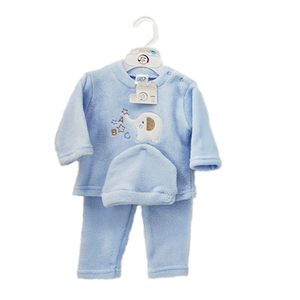 Venta caliente Linda <span class=keywords><strong>ropa</strong></span> <span class=keywords><strong>de</strong></span> bebé 3 PCS Set Conjuntos <span class=keywords><strong>de</strong></span> regalo para bebés recién nacidos con sombrero, Top y pantalones - Product Image 4