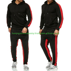 Chándal informal de manga larga para hombre, Sudadera con capucha de gimnasio de alto rendimiento, chándal personalizado, chaqueta y pantalones de chándal - Product Image 3