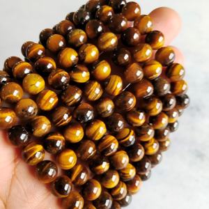 tiger Eye <b>Bracelet</b> 2020 Natural Crystal <b>Beads</b> <b>Bracelets</b> Stacked Polymer Clay <b>Mens</b> <b>Bracelet</b> <b>Beads</b> Gemstone Sandalwood Wooded - Product Image 4