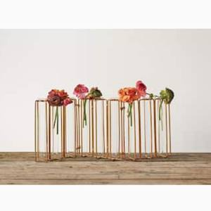 Best Selling Glass Flower Vase for Home Hotel Restaurant Decorative Flower Vase Decor Clear Color Modern Design Glass Plant Vase - Product Image 2