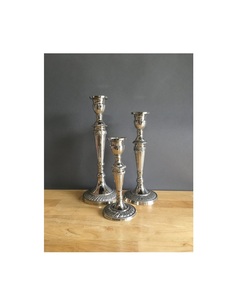 BRASS SHINING <b>BIG</b> CANDLE STAND Handmade Elegant Home Decor with Custom Finish by Brassworld India - Product Image 1