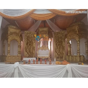 Decoración Moderna y Impresionante para Recepción de Boda India con Diseño de Fibra de Vidrio, Tamaño y Forma Personalizables, Suministros para Bodas en Sídney - Product Image 1