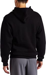 Sudadera con capucha con cremallera completa de gran tamaño atlética personalizada para hombre, de alta calidad, gris liso, impermeable, de punto anticontracción, bordado de talla grande - Product Image 4