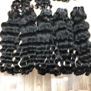 EXTENSION de cheveux humains ondulés à cuticules alignées pour faire des perruques de cheveux humains pour femmes noires - Product Image 5