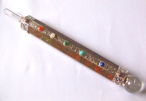Proveedor de Varitas Curativas de Unakita, Varitas Curativas de Unakita en Venta, Estilo de Arte Popular, Origen India - Product Image 2