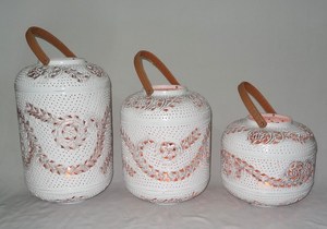 Faroles de Metal Perforado, Portavelas Moderno Geométrico Dorado, Decoración Interior o Exterior para Fiestas, Portavelas - Product Image 4