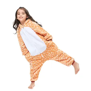 Pyjama à entrejambe ouvert pour adulte avec rabat, personnalisé pour femmes, une pièce imprimée