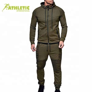 Conjuntos Deportivos para Hombre al por Mayor, Color Sólido, Logotipo Personalizado, Trajes Deportivos para Hombre, Modelo 2026 - Product Image 4