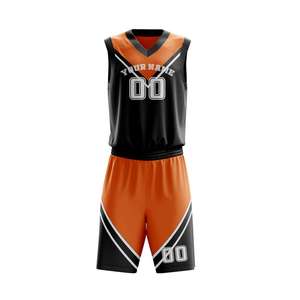 Uniforme de basket-ball d'université sur mesure, dernière sublimation, prix d'usine - Product Image 6