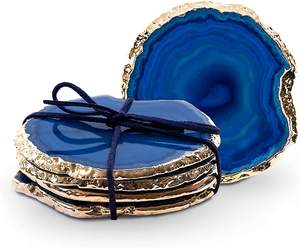 Posavasos de piedra de resina epoxi de diseño único para el hogar y los restaurantes usan posavasos de resina para café, té, bebida a bajo precio - Product Image 4