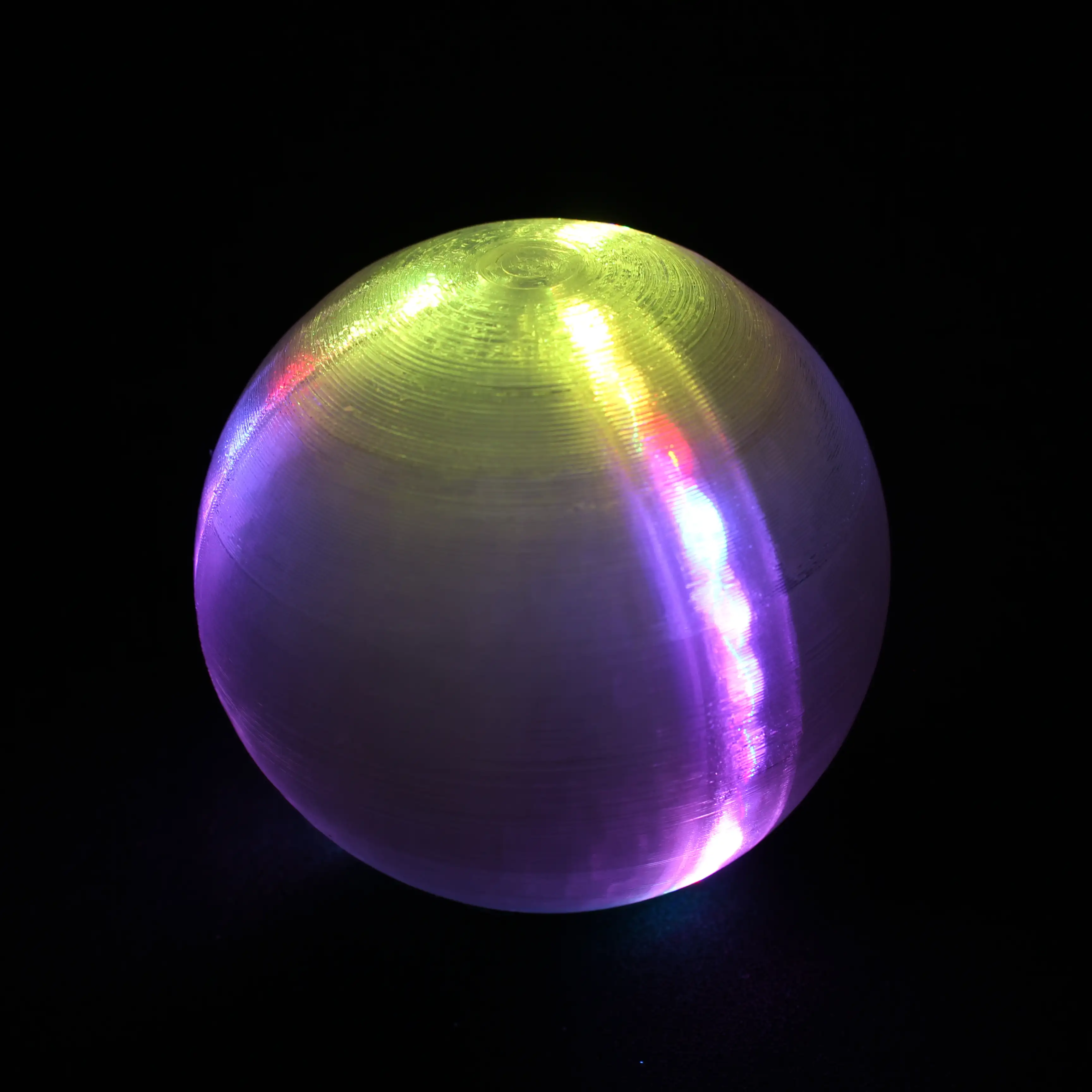Smart LED safe soft material Juggling Ball for entertainment and Juggling performance App compatible Phone operated